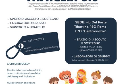 Progetto Ben-essere Famiglia 3.0