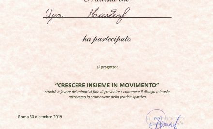 Crescere in movimento