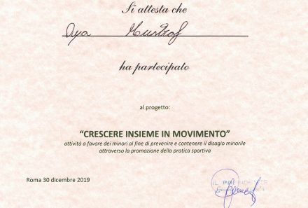 Crescere in movimento
